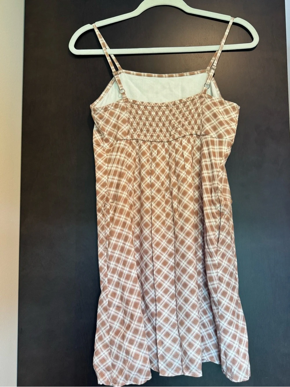 ABERCROMBIE KIDS Brown/White Summer Dress